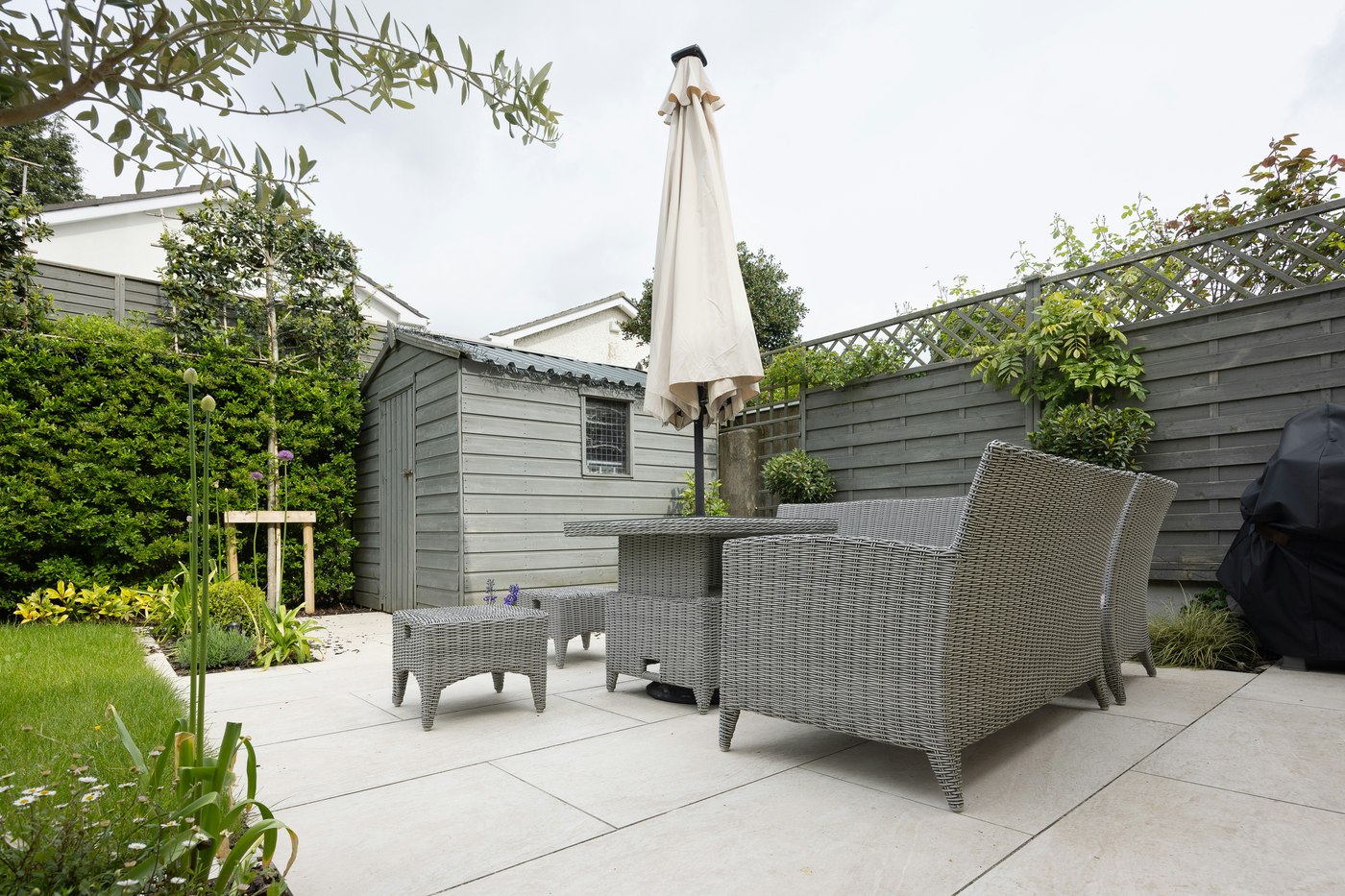 Tuin na ontwerp door Midgardin